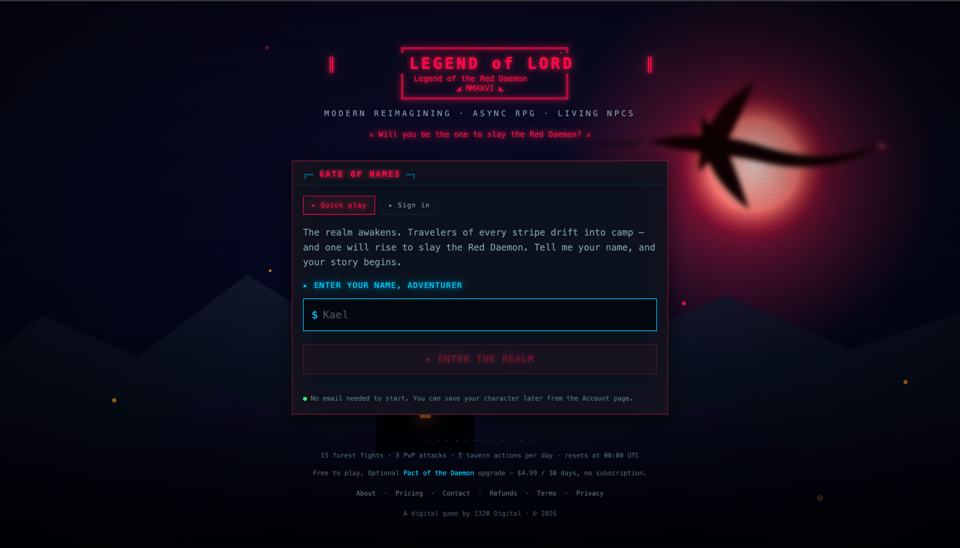 LEGEND OF LORD screenshot